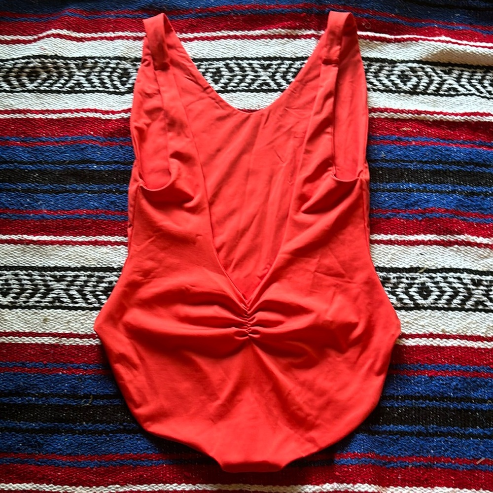 LONDRE [new without tags] The Minimalist bathing suit in Fiesta Red size XL